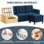 3-Seater Sofa with Ottoman Carousel 3