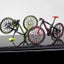 KaKBeir 1 10 Alloy Bicycle Model Diecast Metal Finger Mountain Bike Racing Toy Carousel 5