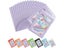50pcs/lot Thicken Holographic Laser Color Plastic Pouch For DIY Jewelry Storage Carousel 3