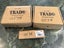 Box of 10 antique-finish, solid brass hinges 100x75mm (brand new) Carousel 4