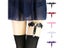 Punk PU Leather Thigh Clips Leg Garter Belt For Fashion Parties Carousel 8