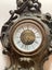 Art nouveau mantle clock West germany Carousel 7