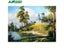 AZQSD Diamond Painting Summer Scenic Handmade Home Decor Full Round Drill Carousel 1