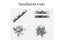 Windproof Door Curtain PVC Transparent Air-conditioning Soft Curtain Hanging Carousel 5