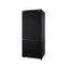 Panasonic 380L Bottom Mount Fridge Freezer - Black Steel Carousel 2