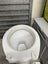 Right skew toilet pan, cistern, soft close seat, great condition - hard to find Carousel 9
