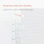 100pcs Super Clear Mushroom Planner Binding Discs Notebook Binder Rings Discs Carousel 5