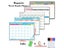 A3 Size Magnetic Weekly Month Planner Soft Whiteboard Dry Erase Calendar Home Carousel 3