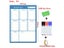 A3 Size Magnetic Weekly Month Planner Soft Whiteboard Dry Erase Calendar Home Carousel 1