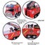 Kids Electronic Fire Truck Water Shooting Lights Sounds Extending Ladder Toy Car Carousel 8