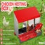 Vaka Chicken Hen Coop Hutch 3 Hole Inside Outside Roll Away Lay Egg Nesting Box Carousel 4