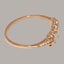 9ct Rose Gold Opal ring Womens Trilogy Ring - Carousel 3