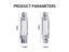 ZRDR Aquarium CO2 Bubble Counter Accessories Single Dual Head Carousel 6