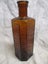 BT16 14766 - Vintage Amber Poison Chemist Coffin Bottle - Not to be Taken Carousel 1
