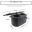 NNEOBA Motorcycle Handlebar Drinking Water Bottle Holder with Storage Bag for... Carousel 3