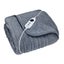 Dreamaker Faux Mink Heated Throw Blue Grey 160x120cm Carousel 10
