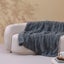 Dreamaker Faux Mink Heated Throw Blue Grey 160x120cm Carousel 16