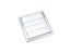 100/125/150mm Stainless Steel Air Vent 4" 5" 6" Duct Grill Wall Square Tumble Carousel 4