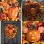 NNEOBA Halloween Pumpkin Mickey Wreath Carousel 3
