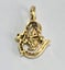 $3,100 18ct Yellow Gold Ruby & Diamond Indian (Hindu) Om Ganesh Pendant - 175676 Carousel 2