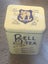 LQQK - EXTRA LARGE BELL TEA Storage Tin = 2 Bidder & 2 Views Carousel 9
