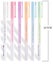 NEW 6-color Creative Glue Pen 1.0mm Smooth Glue Pen Large Capacity Dotting Pen Carousel 3