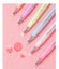 NEW 6-color Creative Glue Pen 1.0mm Smooth Glue Pen Large Capacity Dotting Pen Carousel 7