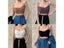 Women Seamless Crop Tops Tube Top Bras Female Camis Sports Lingerie Streetwear Carousel 8