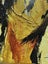 Tui bird abstract painting Carousel 3