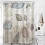 Flower Leaves Shower Curtain Waterproof Fabric Bath Curtains w/Hooks Home Decor Carousel 8