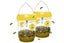 2Pcs Solar Powered Wasp and Bee Trap Yellow Jacket Hornet Catcher -Yellow Carousel 2
