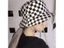 Harajuku Hip Hop Punk Rock K-pop Ulzzang Black White Plaid Checkerboard Bucket Carousel 1