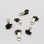 6PCS Universal Metal Zipper Pull Fixer Slider Puller Zip Head Repair Replacement Carousel 6
