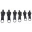6PCS Universal Metal Zipper Pull Fixer Slider Puller Zip Head Repair Replacement Carousel 14