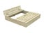 Wooden Sandpit with Seats 1.3m x 1.3m Carousel 3