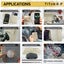 MISSION DARKNESS™ TitanRF Faraday Fabric Pro Kit ~ MILITARY Radiation Protection Carousel 7