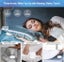Loud Digital Alarm Clock with Bed Shaker,2 USB Charger, Adjustable LED Light W Carousel 3