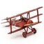 Metal Earth - 3D Metal Model Kit - Fokker Dr.I Triplane Carousel 1