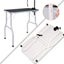 Folding Non-Slip Grooming Table with Adjustable Arm for Pet Bathing and Grooming Carousel 8