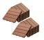 DIY Decking Tiles Redwood 300*300*20 - Pack of 10 Carousel 2
