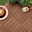 DIY Decking Tiles Redwood 300*300*20 - Pack of 10 Carousel 4
