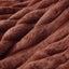 Dreamaker Chunky Embossed Fleece Heated Throw Rust - 180 x 200cm Carousel 11