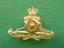 Gilt Royal NZ Artillery Hat Badge Carousel 1
