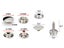 Snap Pliers Buttons Fasteners Tool Kit Carousel 8