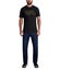 Karl Lagerfeld Mens Slim Fit Textured Logo Graphic T-Shirt Carousel 1