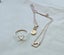 RRP $389. Karen walker mini heart set - necklace and ring Carousel 7