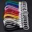 Wristlet Braided Car Keyring Leather Keychain Key Holder Weave Rope Strap Fob Carousel 1
