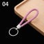 Wristlet Braided Car Keyring Leather Keychain Key Holder Weave Rope Strap Fob Carousel 4
