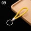 Wristlet Braided Car Keyring Leather Keychain Key Holder Weave Rope Strap Fob Carousel 9