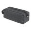 Okin Pencil Case Barrel 2 Zip Dark Grey 22x8x8cm Carousel 1